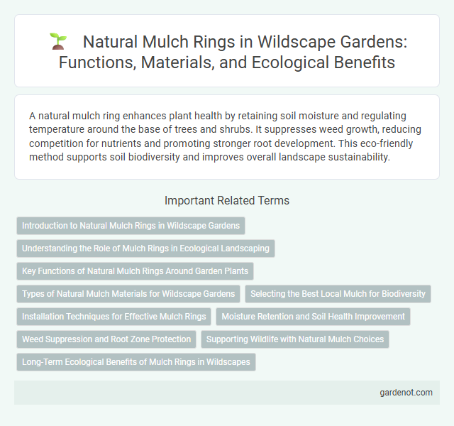 Natural Mulch Rings in Wildscape Gardens: Functions, Materials, and Ecological Benefits