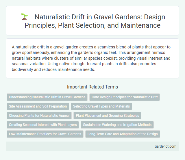 Naturalistic Drift in Gravel Gardens: Design Principles, Plant Selection, and Maintenance