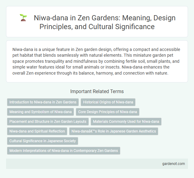 Niwa-dana in Zen Gardens: Meaning, Design Principles, and Cultural Significance
