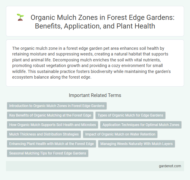Organic Mulch Zones in Forest Edge Gardens: Benefits, Application, and Plant Health