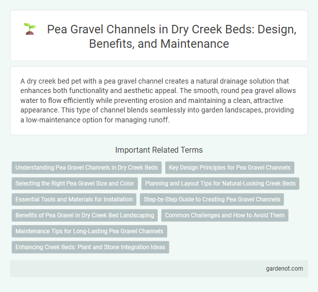 Pea Gravel Channels in Dry Creek Beds: Design, Benefits, and Maintenance