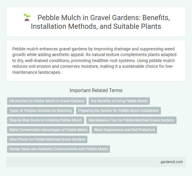 Pebble Mulch in Gravel Gardens: Benefits, Installation Methods, and Suitable Plants
