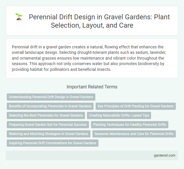 Perennial Drift Design in Gravel Gardens: Plant Selection, Layout, and Care