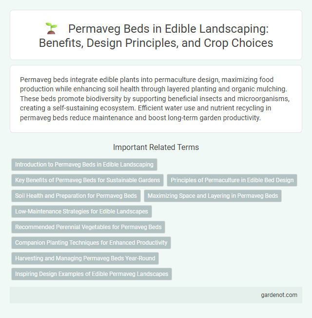 Permaveg Beds in Edible Landscaping: Benefits, Design Principles, and Crop Choices