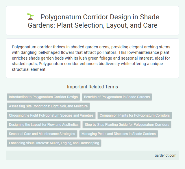 Polygonatum Corridor Design in Shade Gardens: Plant Selection, Layout, and Care