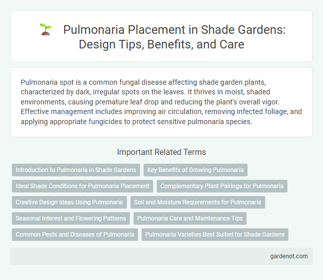 Pulmonaria Placement in Shade Gardens: Design Tips, Benefits, and Care