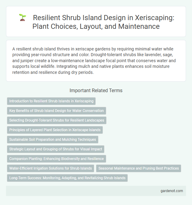 Resilient Shrub Island Design in Xeriscaping: Plant Choices, Layout, and Maintenance