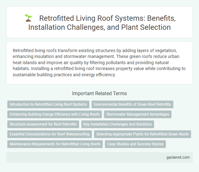 Retrofitted Living Roof Systems: Benefits, Installation Challenges, and Plant Selection