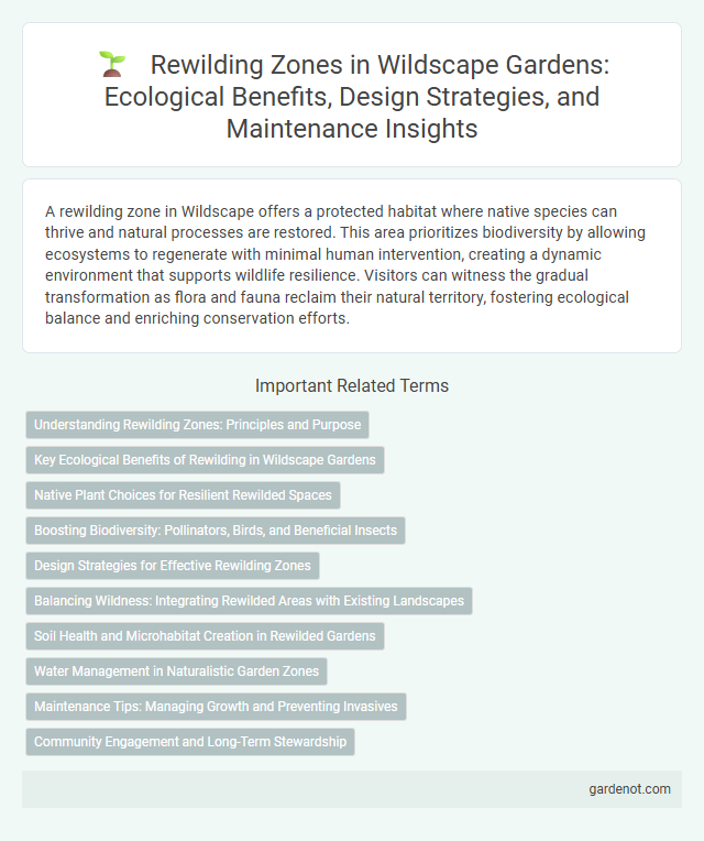 Rewilding Zones in Wildscape Gardens: Ecological Benefits, Design Strategies, and Maintenance Insights