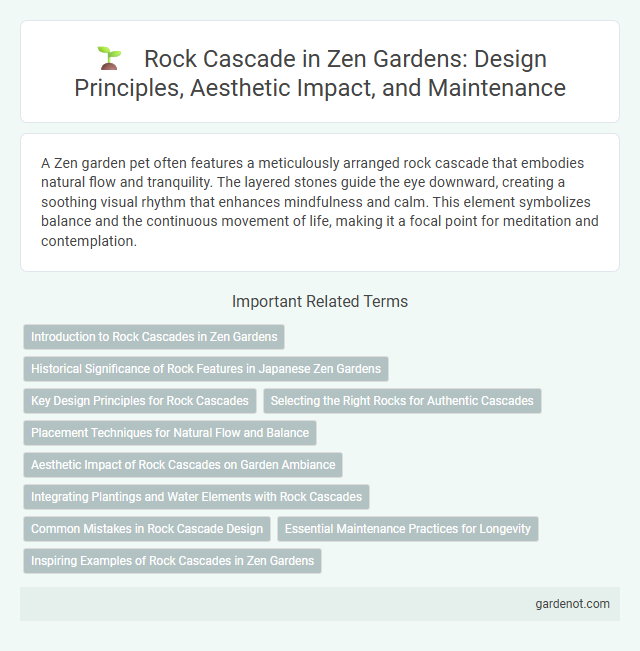 Rock Cascade in Zen Gardens: Design Principles, Aesthetic Impact, and Maintenance