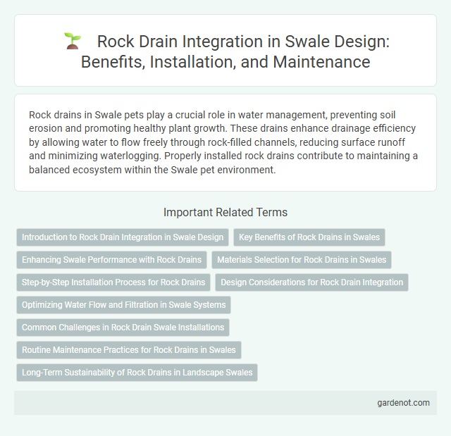 Rock Drain Integration in Swale Design: Benefits, Installation, and Maintenance