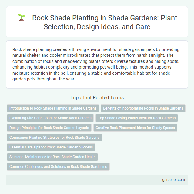 Rock Shade Planting in Shade Gardens: Plant Selection, Design Ideas, and Care