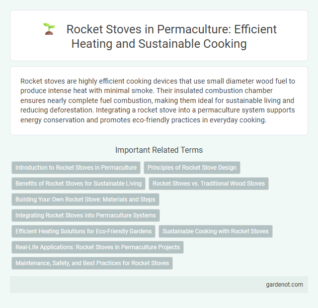 Rocket Stoves in Permaculture: Efficient Heating and Sustainable Cooking