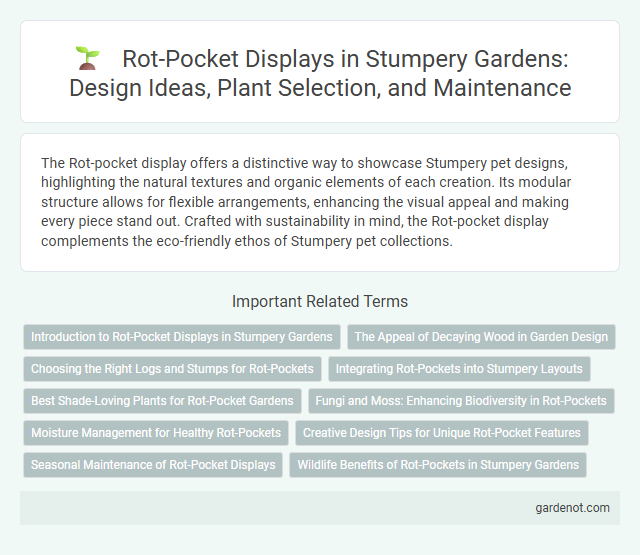 Rot-Pocket Displays in Stumpery Gardens: Design Ideas, Plant Selection, and Maintenance