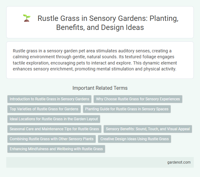 Rustle Grass in Sensory Gardens: Planting, Benefits, and Design Ideas