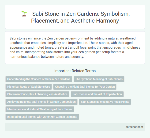 Sabi Stone in Zen Gardens: Symbolism, Placement, and Aesthetic Harmony