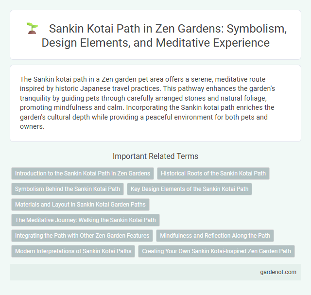 Sankin Kotai Path in Zen Gardens: Symbolism, Design Elements, and Meditative Experience