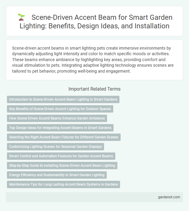 Scene-Driven Accent Beam for Smart Garden Lighting: Benefits, Design Ideas, and Installation