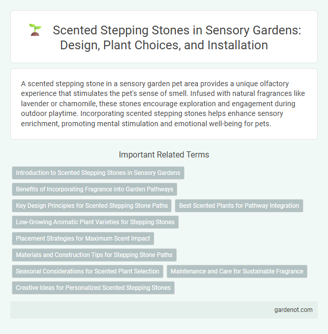 Scented Stepping Stones in Sensory Gardens: Design, Plant Choices, and Installation