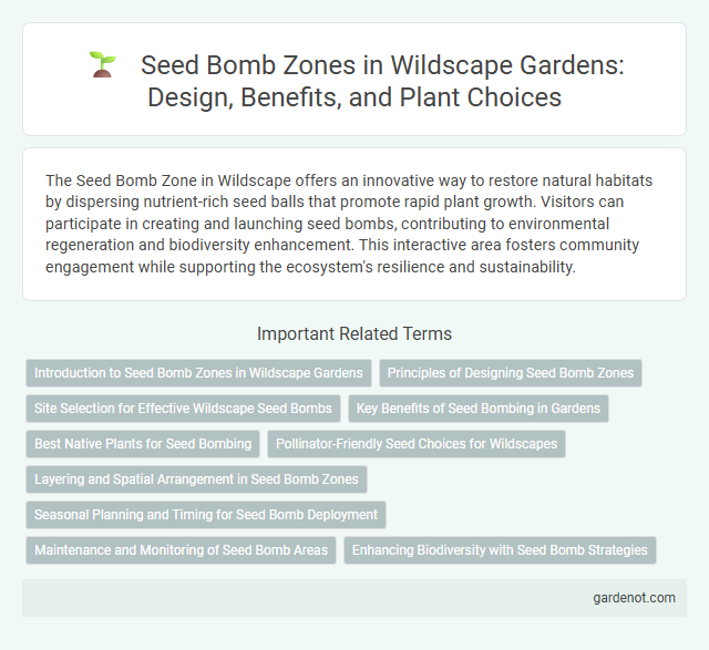 Seed Bomb Zones in Wildscape Gardens: Design, Benefits, and Plant Choices