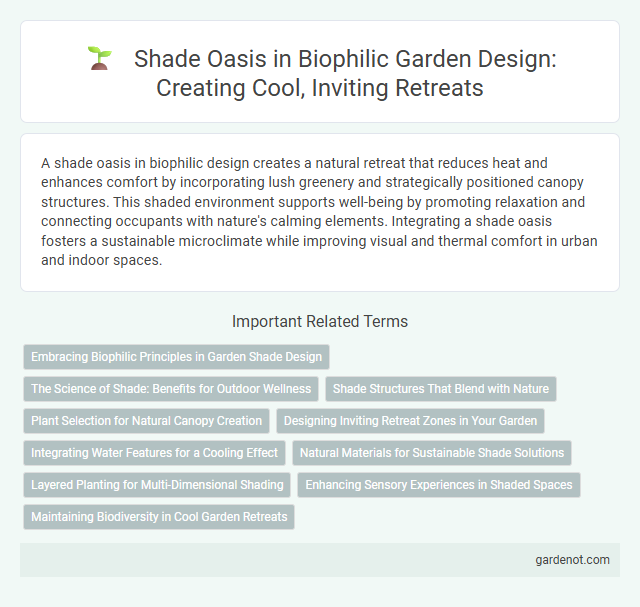Shade Oasis in Biophilic Garden Design: Creating Cool, Inviting Retreats