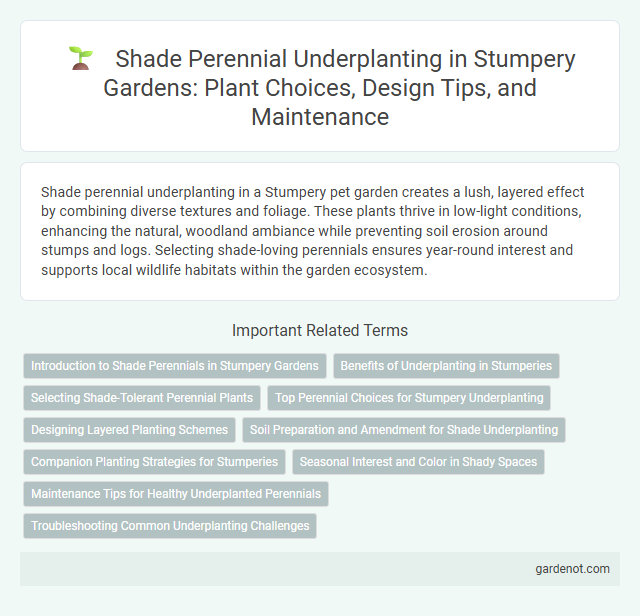 Shade Perennial Underplanting in Stumpery Gardens: Plant Choices, Design Tips, and Maintenance