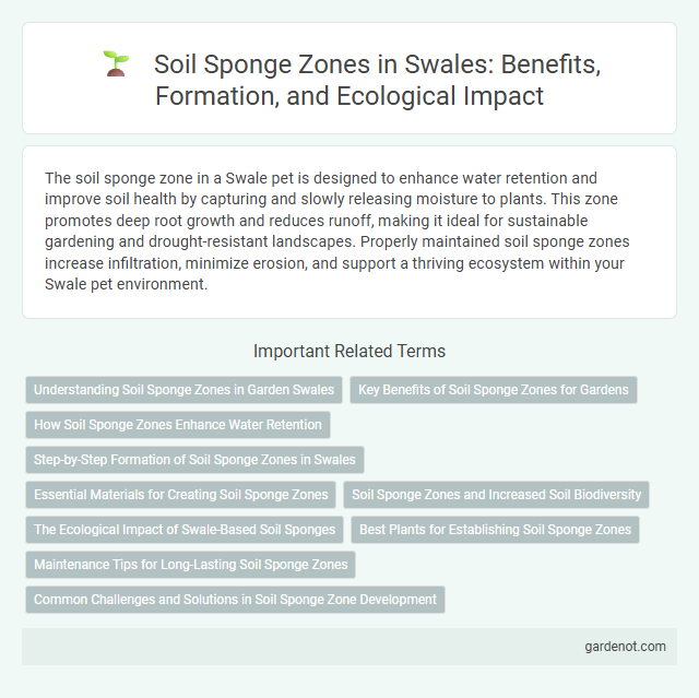 Soil Sponge Zones in Swales: Benefits, Formation, and Ecological Impact