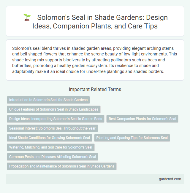 Solomon's Seal in Shade Gardens: Design Ideas, Companion Plants, and Care Tips