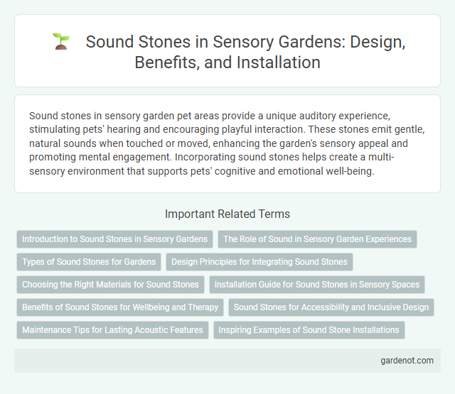 Sound Stones in Sensory Gardens: Design, Benefits, and Installation
