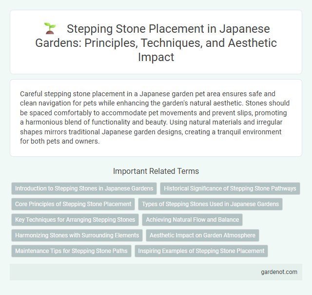 Stepping Stone Placement in Japanese Gardens: Principles, Techniques, and Aesthetic Impact