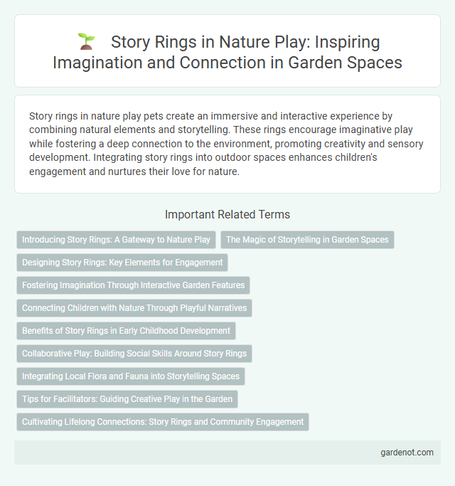 Story Rings in Nature Play: Inspiring Imagination and Connection in Garden Spaces