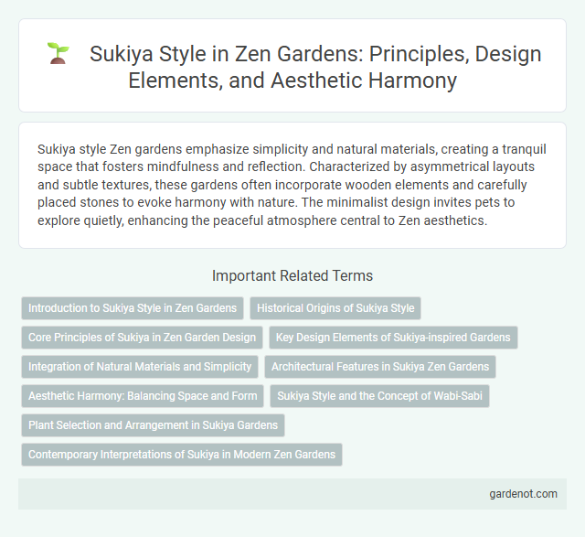 Sukiya Style in Zen Gardens: Principles, Design Elements, and Aesthetic Harmony