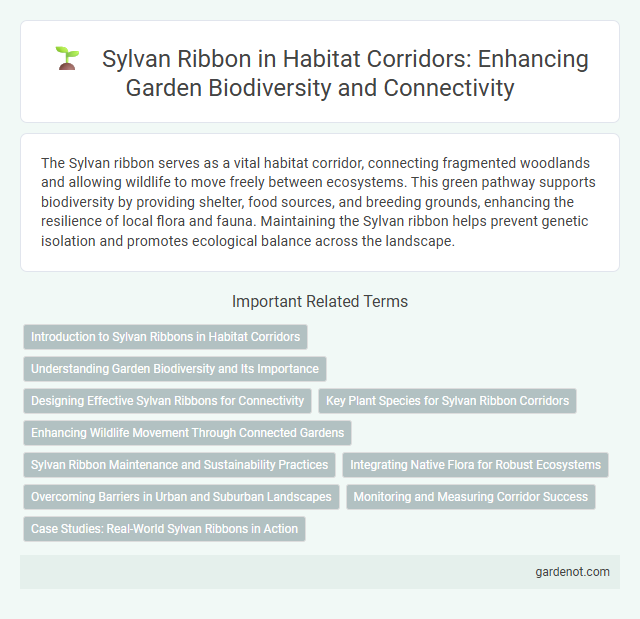 Sylvan Ribbon in Habitat Corridors: Enhancing Garden Biodiversity and Connectivity