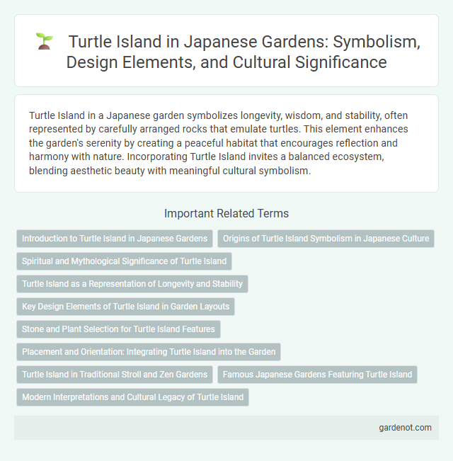 Turtle Island in Japanese Gardens: Symbolism, Design Elements, and Cultural Significance