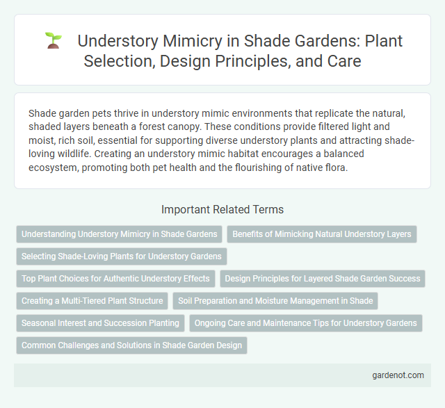Understory Mimicry in Shade Gardens: Plant Selection, Design Principles, and Care