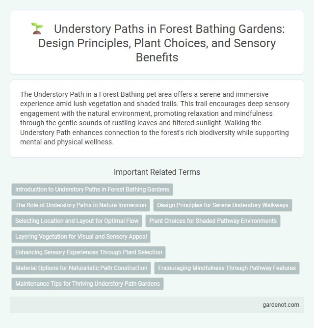 Understory Paths in Forest Bathing Gardens: Design Principles, Plant Choices, and Sensory Benefits