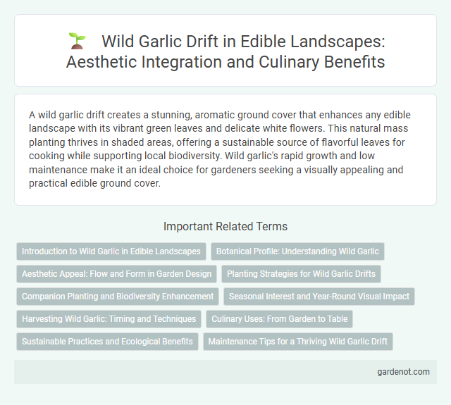 Wild Garlic Drift in Edible Landscapes: Aesthetic Integration and Culinary Benefits