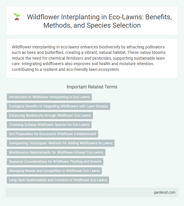 Wildflower Interplanting in Eco-Lawns: Benefits, Methods, and Species Selection