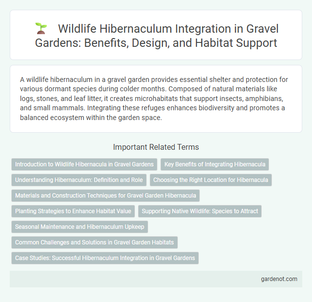 Wildlife Hibernaculum Integration in Gravel Gardens: Benefits, Design, and Habitat Support