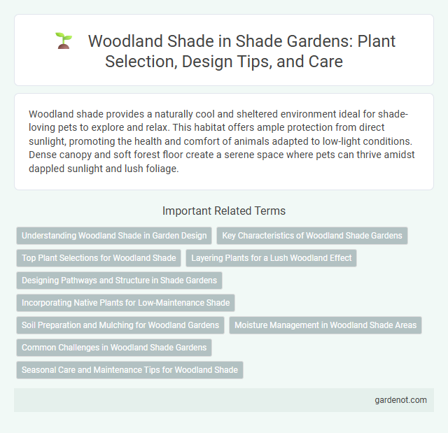 Woodland Shade in Shade Gardens: Plant Selection, Design Tips, and Care