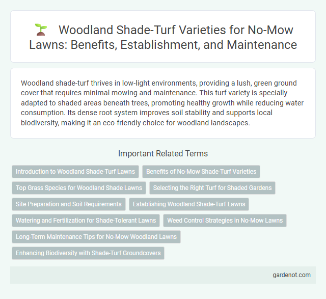 Woodland Shade-Turf Varieties for No-Mow Lawns: Benefits, Establishment, and Maintenance