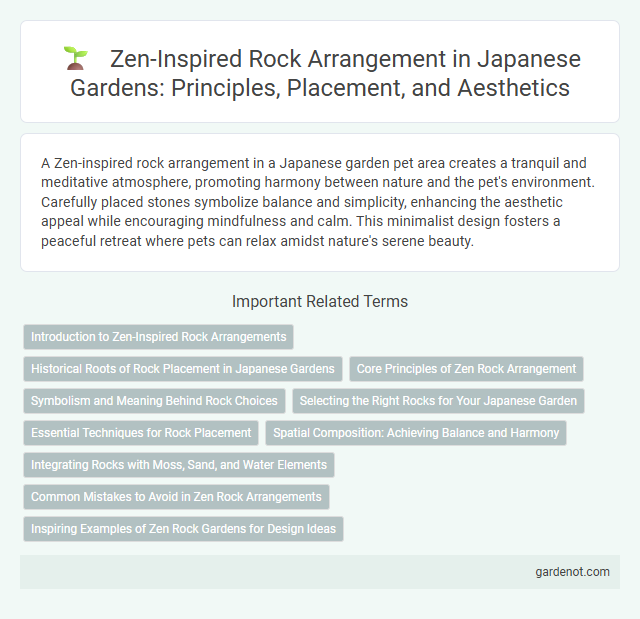 Zen-Inspired Rock Arrangement in Japanese Gardens: Principles, Placement, and Aesthetics