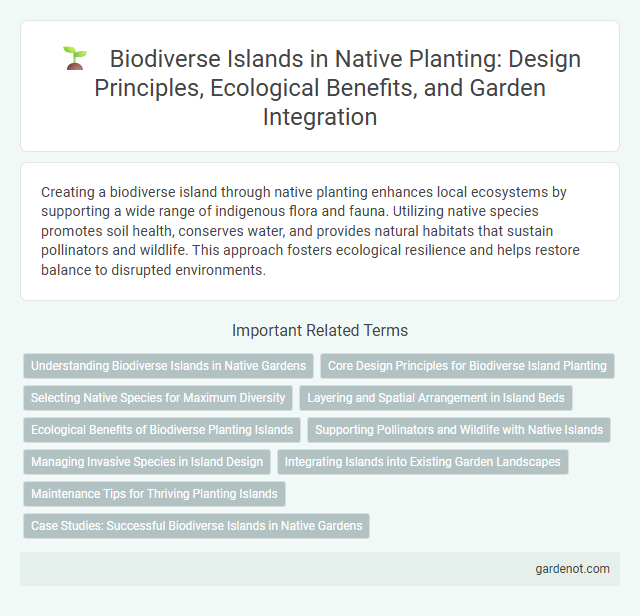 Biodiverse Islands in Native Planting: Design Principles, Ecological Benefits, and Garden Integration