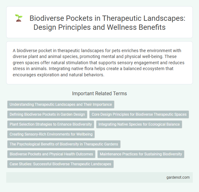 Biodiverse Pockets in Therapeutic Landscapes: Design Principles and Wellness Benefits