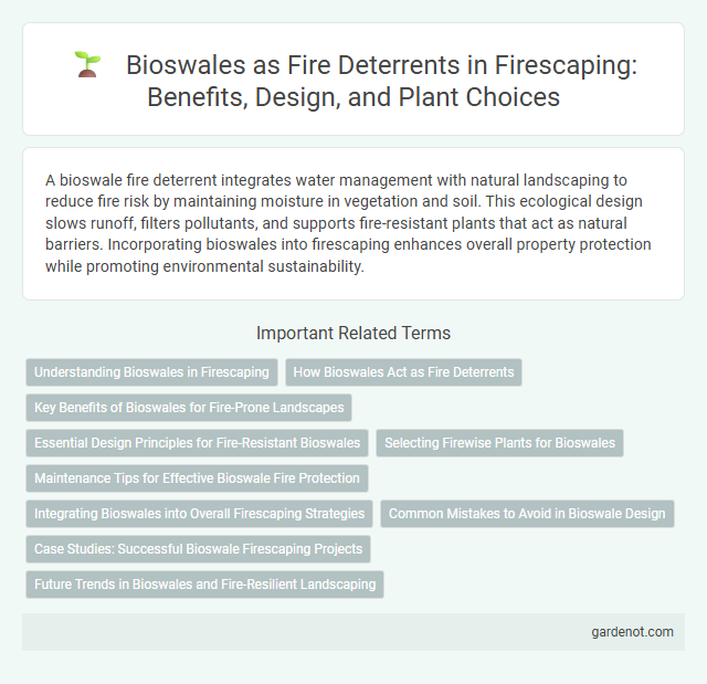 Bioswales as Fire Deterrents in Firescaping: Benefits, Design, and Plant Choices