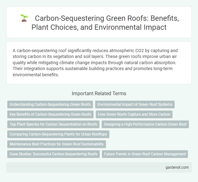 Carbon-Sequestering Green Roofs: Benefits, Plant Choices, and Environmental Impact