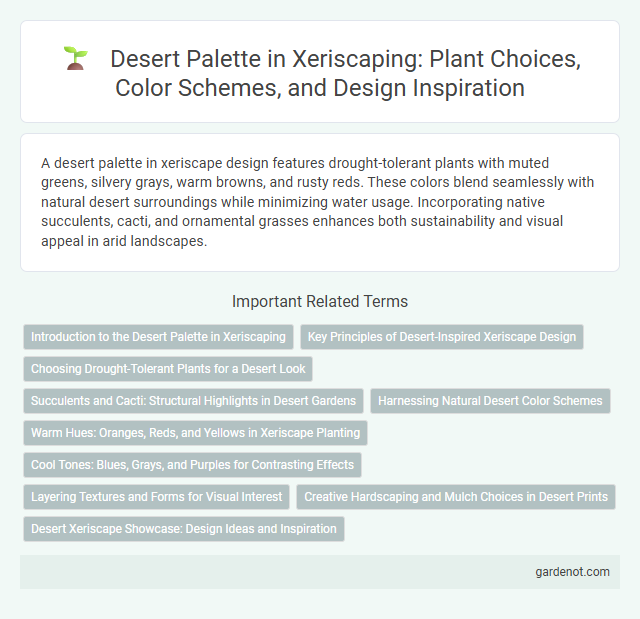 Desert Palette in Xeriscaping: Plant Choices, Color Schemes, and Design Inspiration