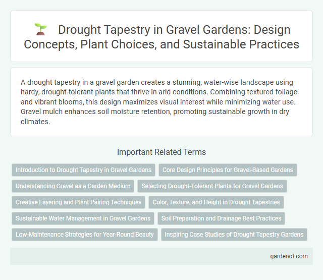 Drought Tapestry in Gravel Gardens: Design Concepts, Plant Choices, and Sustainable Practices