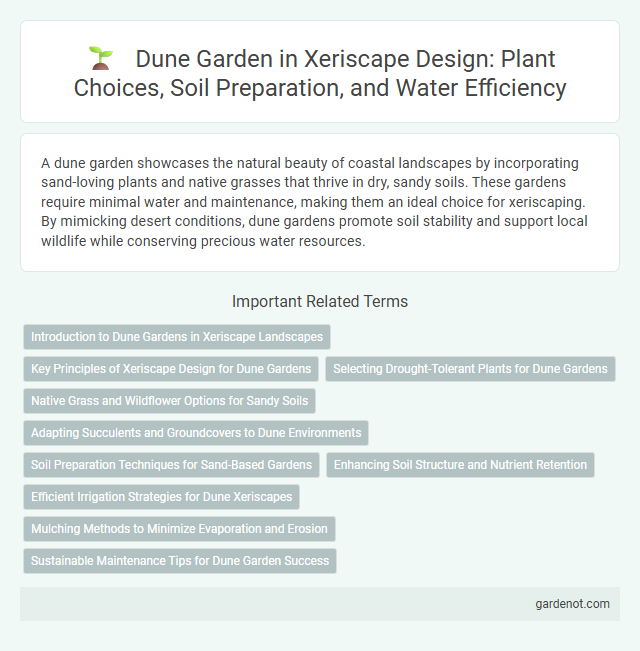 Dune Garden in Xeriscape Design: Plant Choices, Soil Preparation, and Water Efficiency