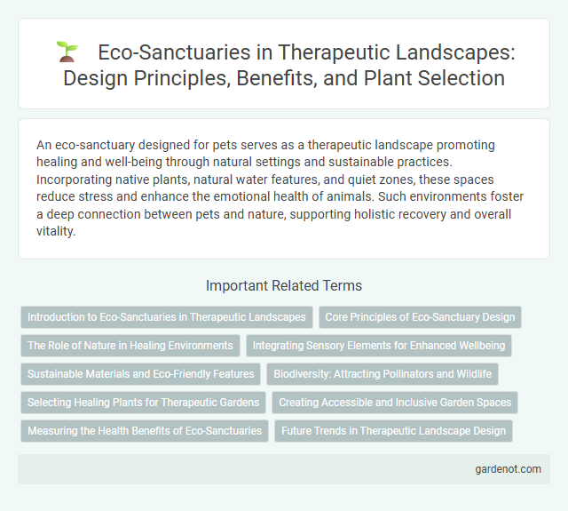 Eco-Sanctuaries in Therapeutic Landscapes: Design Principles, Benefits, and Plant Selection